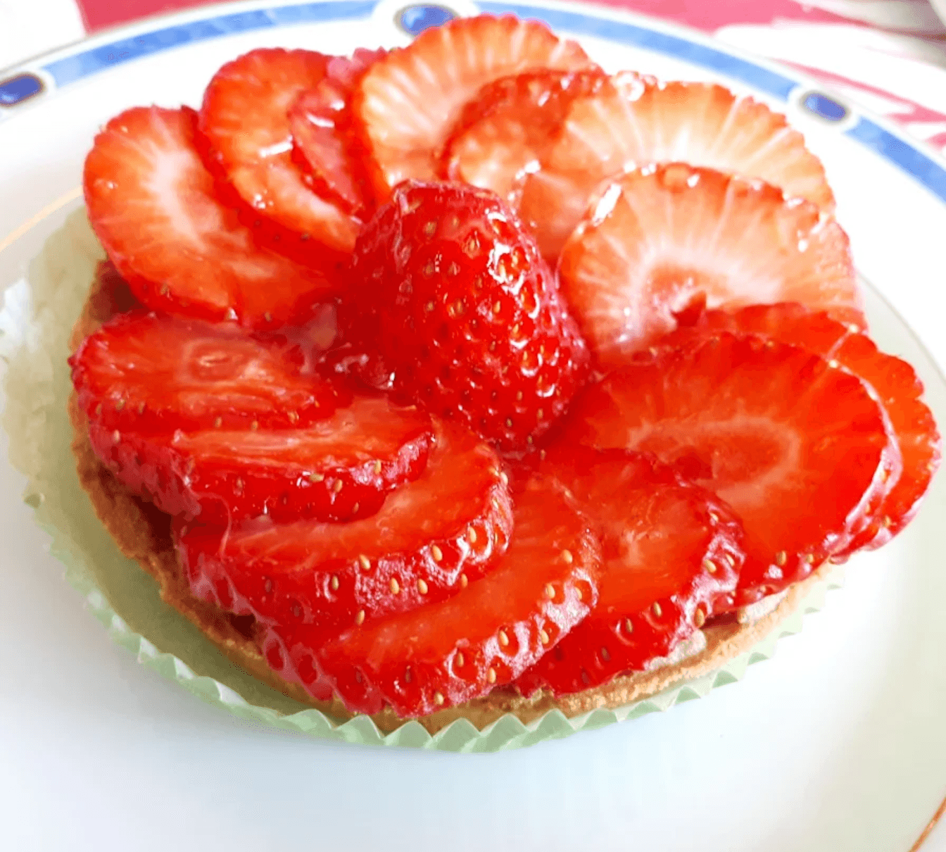 Tarte aux fraises