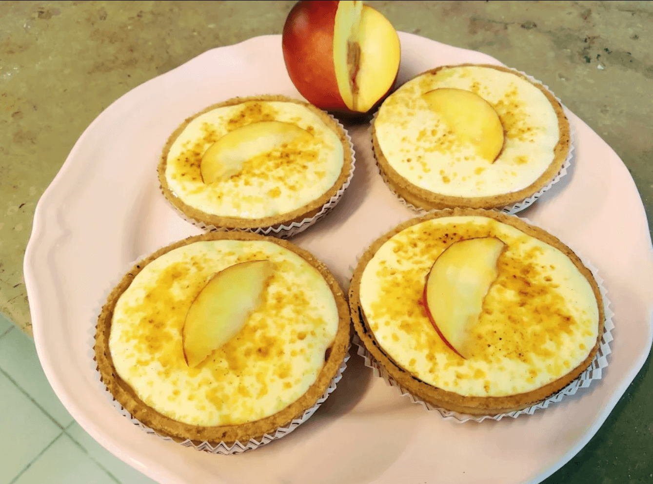 Tartelettes à la pêche